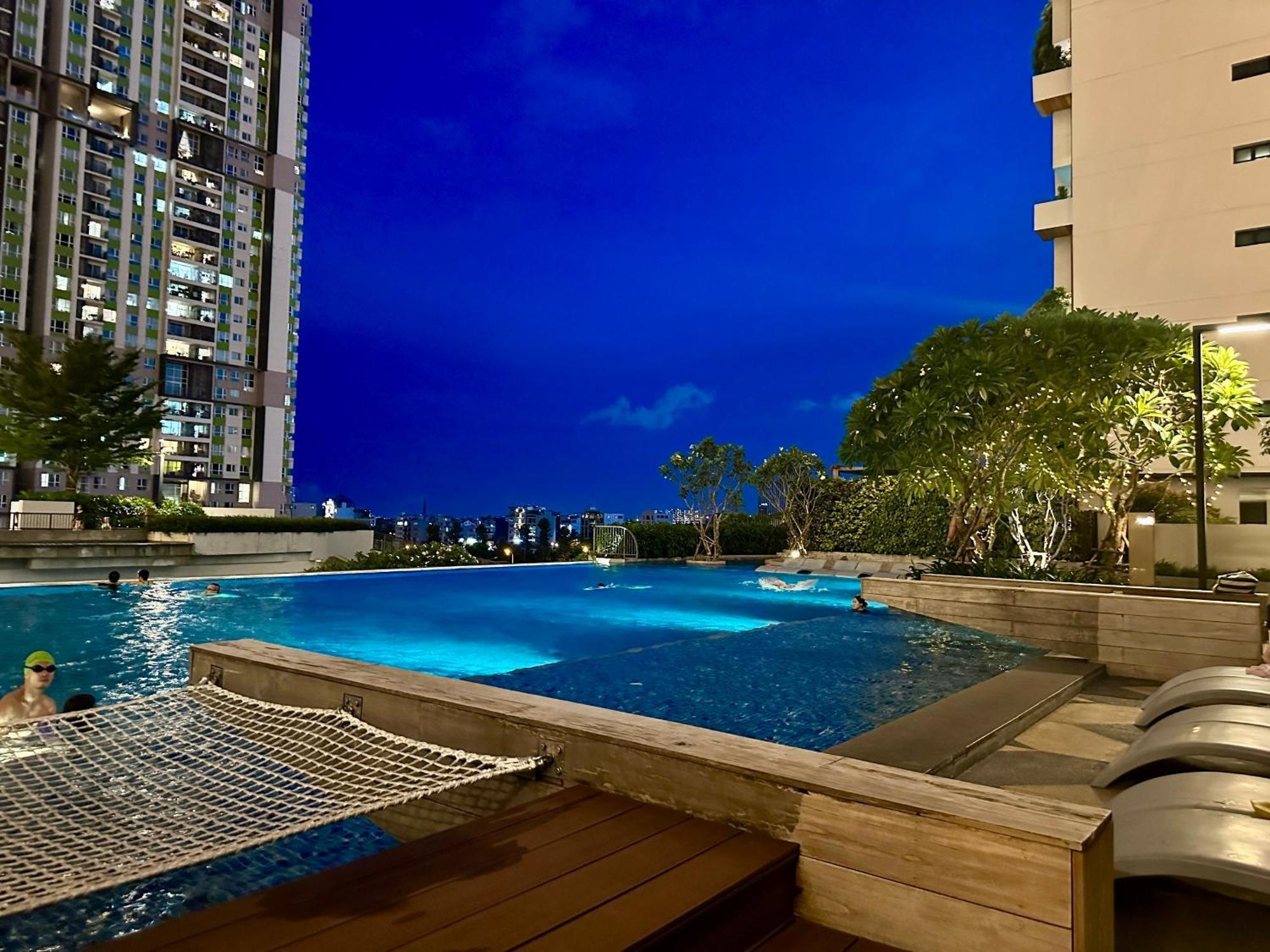 Feliz Luxurry Duplex Apartment Saigon Ho-Chi-Minh-Stadt Exterior foto